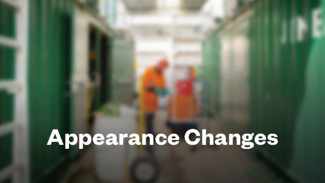 Appearance Changes