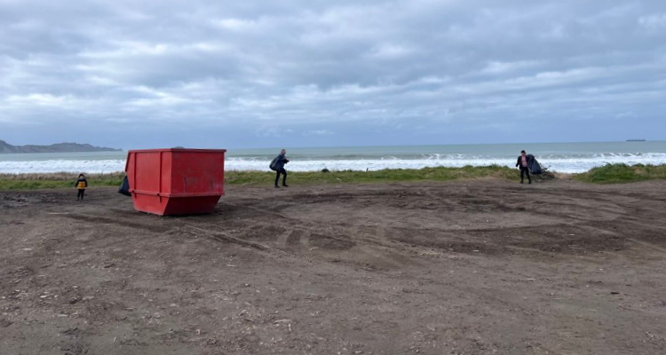 Gisborne locals clear 1.3 tonnes of illegally dumped waste